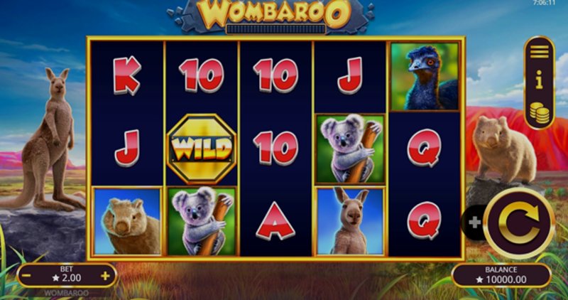 Play Wombaroo by Booming at 1Win Casino