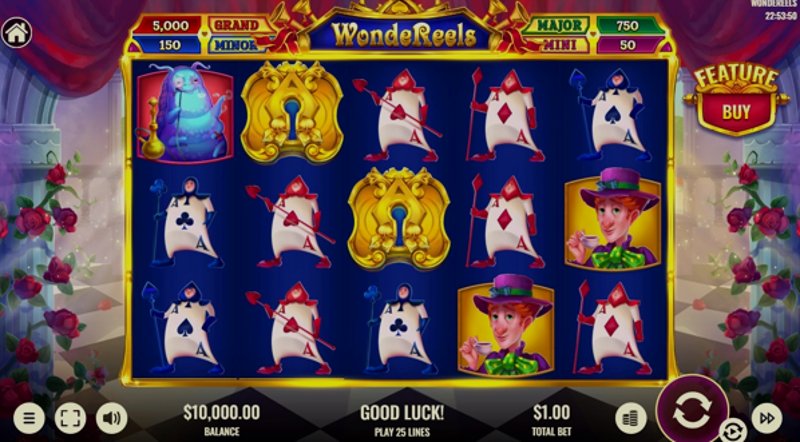 Play WondeReels by Platipus at 1Win Casino