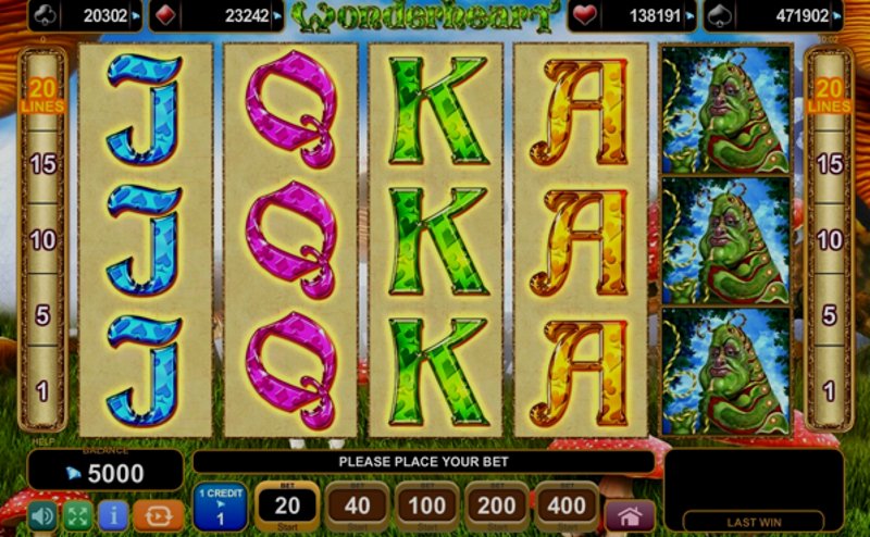 Play Wonderheart in Peru at 1Win Casino