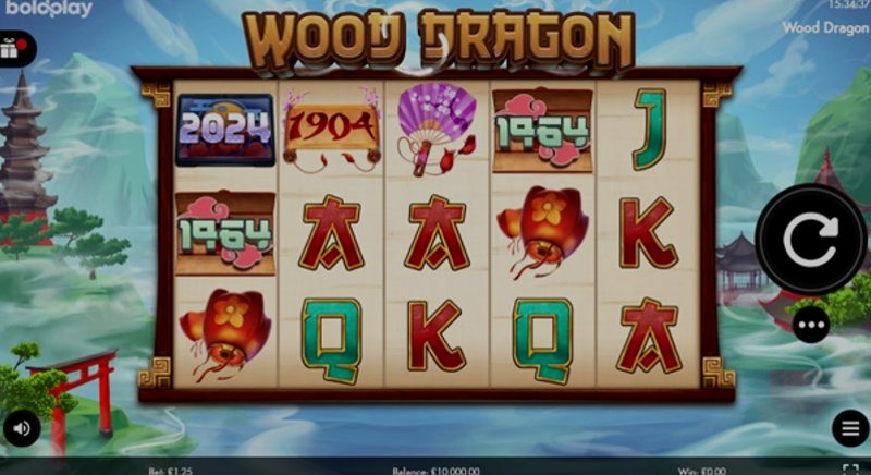 Play Wood Dragon by Boldplay at 1Win Casino