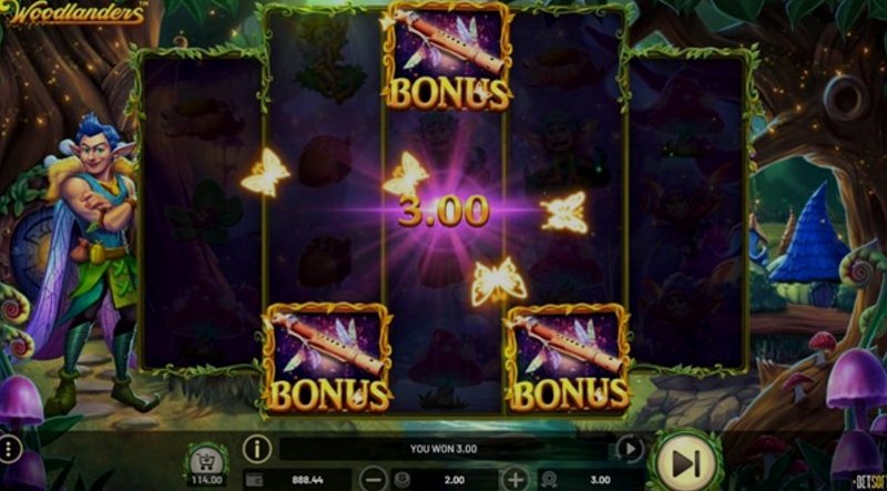 Play Woodlanders by Betsoft at 1Win Casino