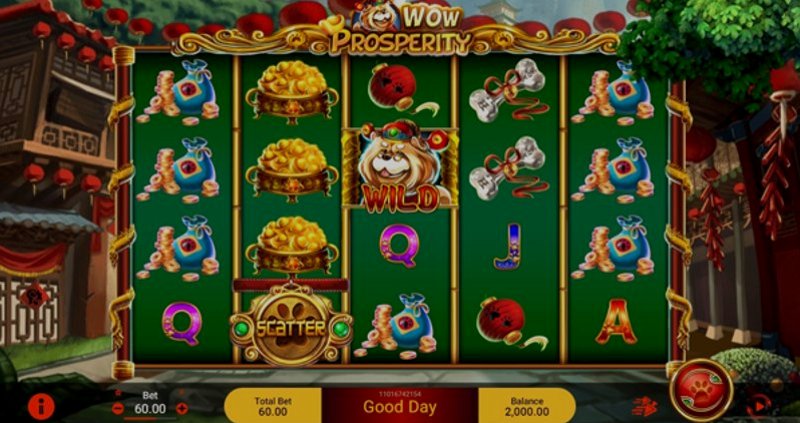 Play Wow Prosperity by Spadegaming at 1Win Casino