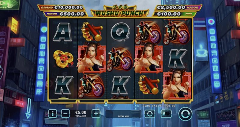 Play Wushu Punch by Playtech at 1Win Casino