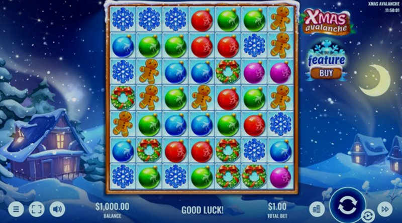 Play Xmas Avalanche by Platipus at 1Win Casino