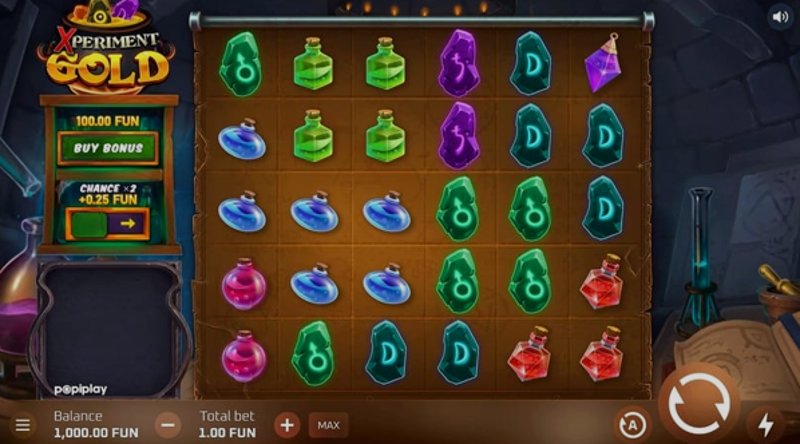 Play Xperiment Gold by Popiplay at 1Win Casino