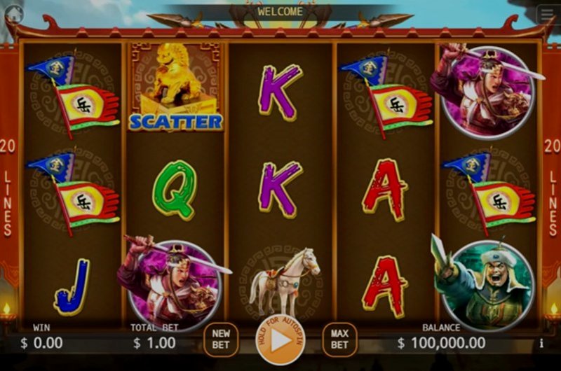 Play Yue Fei by Kagaming at 1Win Casino