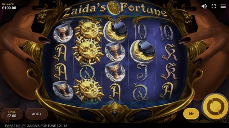 Play Zaidas Fortune by Redtiger at 1Win Casino