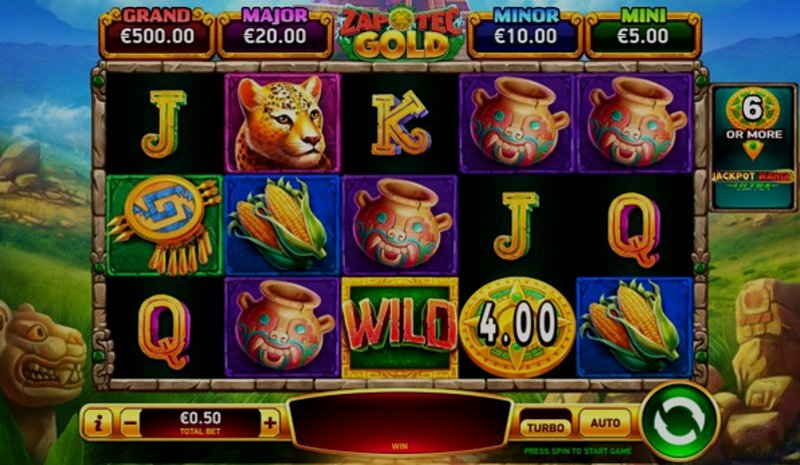 Play ZapOtec Gold by Rubyplay at 1Win Casino