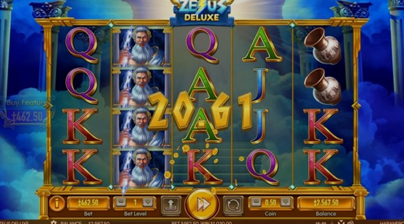 Play Zeus Deluxe in Vietnam at 1Win Casino