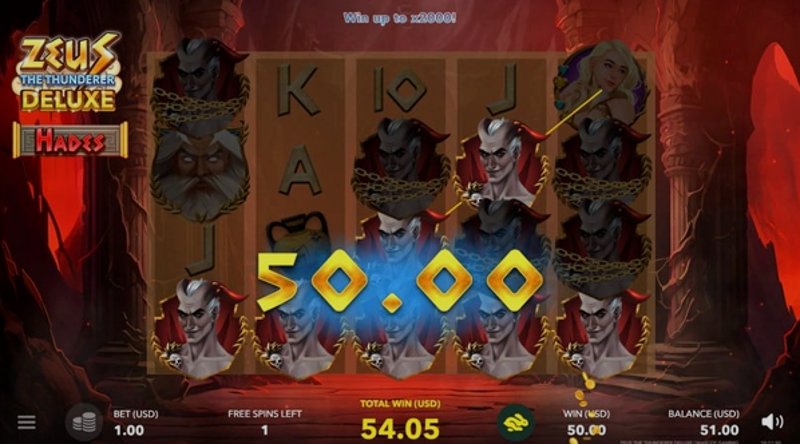 Play Zeus The Thunderer Deluxe by Mascot Gaming at 1Win Casino