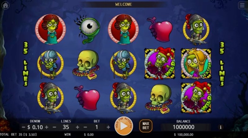 Play Zombie Land by Kaga at 1Win Casino