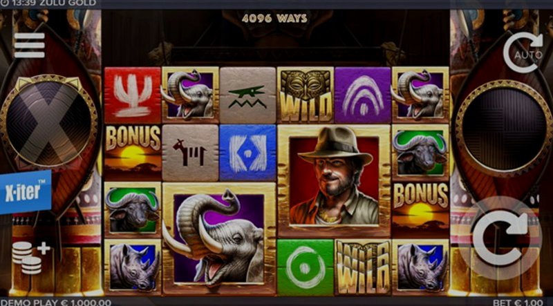 Play Zulu Gold by Elk at 1Win Casino