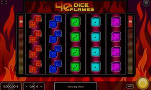 40 Dice Flames 1Win