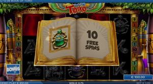 Book of Toro 1Win