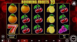 Booming Fruits 10 1Win