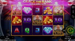 Crack the Bank Hold and Win 1Win