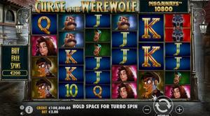 Curse of the Werewolf Megaways 1Win