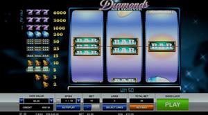 Diamonds are Forever 3 Lines 1Win