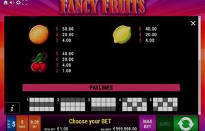 Fancy Fruits 1Win