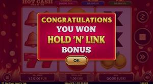 Hot Cash: Hold ‘n’ Link