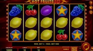 Hot Fruits 10 1Win