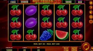 Hot Fruits 20 Cash Spins