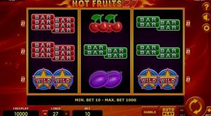 Hot Fruits 27 1Win