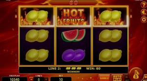 Hot Fruits Deluxe 1Win