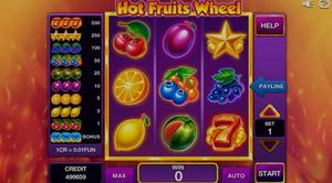 Hot Fruits Wheel 1Win