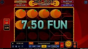 Hot Slot™: 777 Cash Out Extremely Light