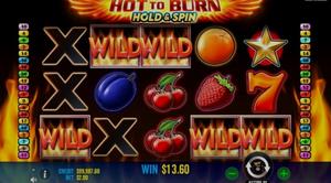 Hot to Burn Hold and Spin 1Win