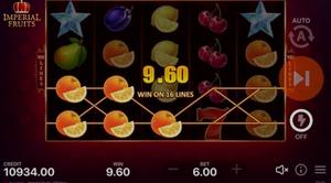 Imperial Fruits: 100 Lines 1Win