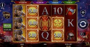 Mega Fire Blaze: Emperor Of Rome 1Win