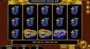 Pharaohs Gold 20