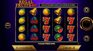 Regal Fruits 40 1Win