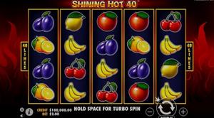 Shining Hot 40 1Win