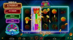 Starlite Fruits 1Win