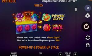 Warp Wreckers Power Glyph 1Win